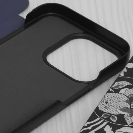 Husa Tip Carte iPhone 14 Pro Bleumarin TCHEFD [3]