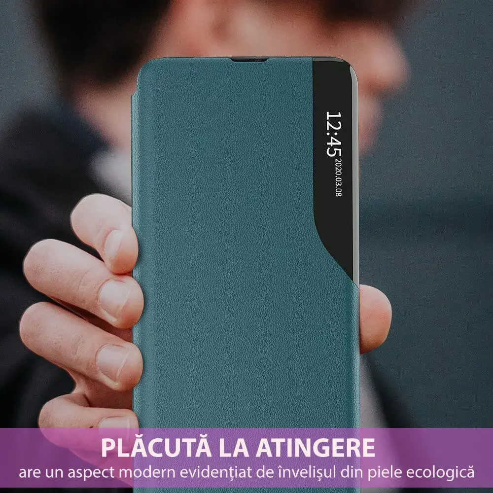 Husa Tip Carte iPhone 14 Pro Bleumarin TCHEFD [9]