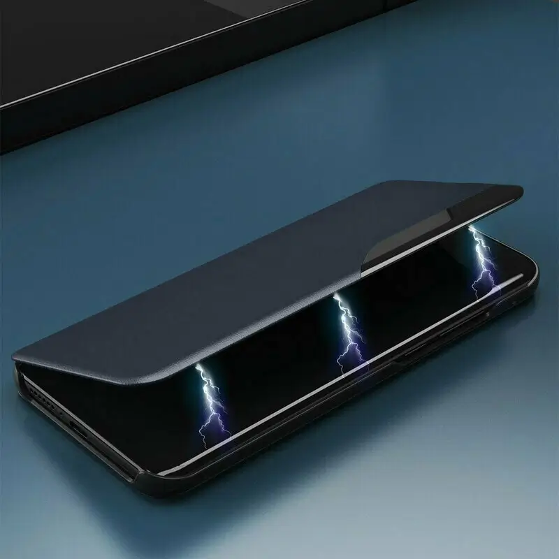 Husa Tip Carte iPhone 14 Pro Bleumarin TCHEFD [4]