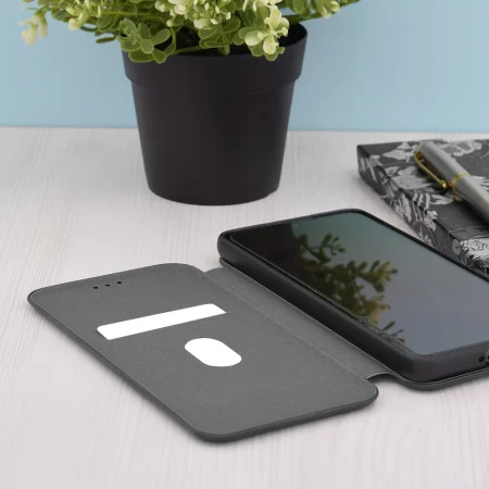 Husa Tip Carte iPhone 14 Pro Max cu Flip Magnetic Negru TSWP [4]