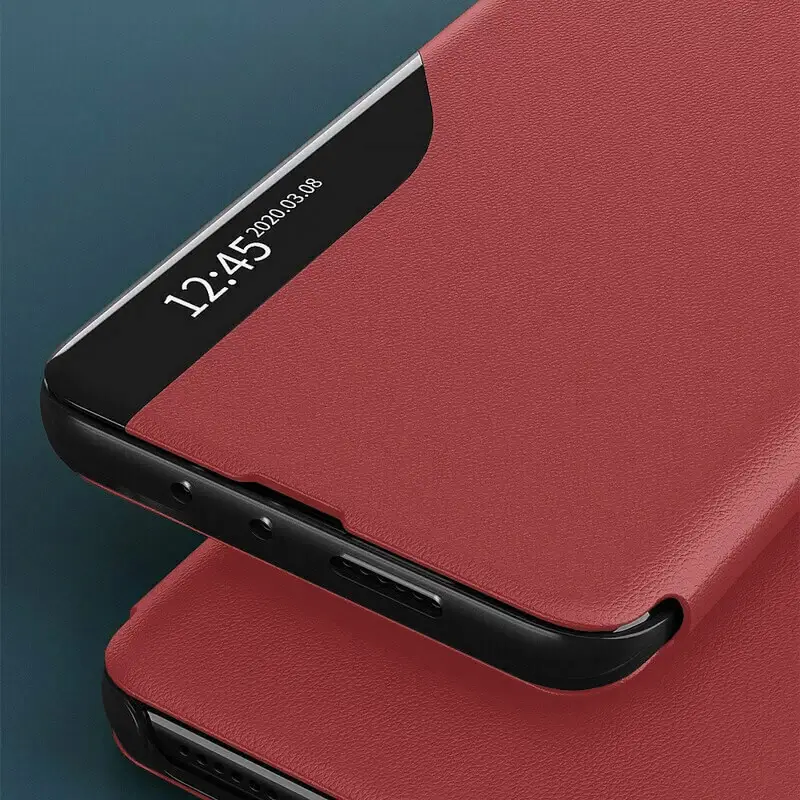 Husa Tip Carte iPhone 14 Rosu TCHEFD [5]