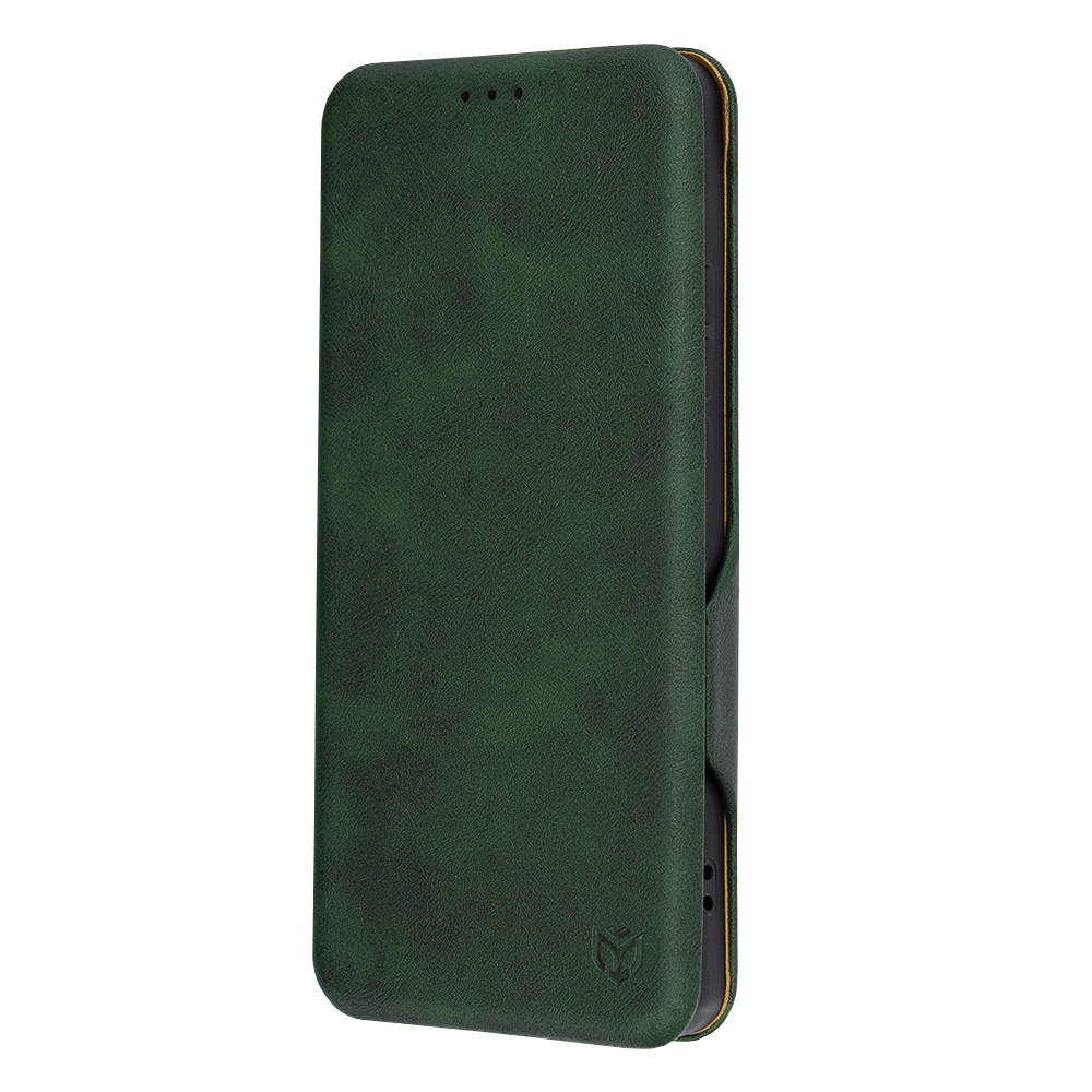 Husa Tip Carte Oppo Reno11 F cu Flip Magnetic Verde TSWP [4]