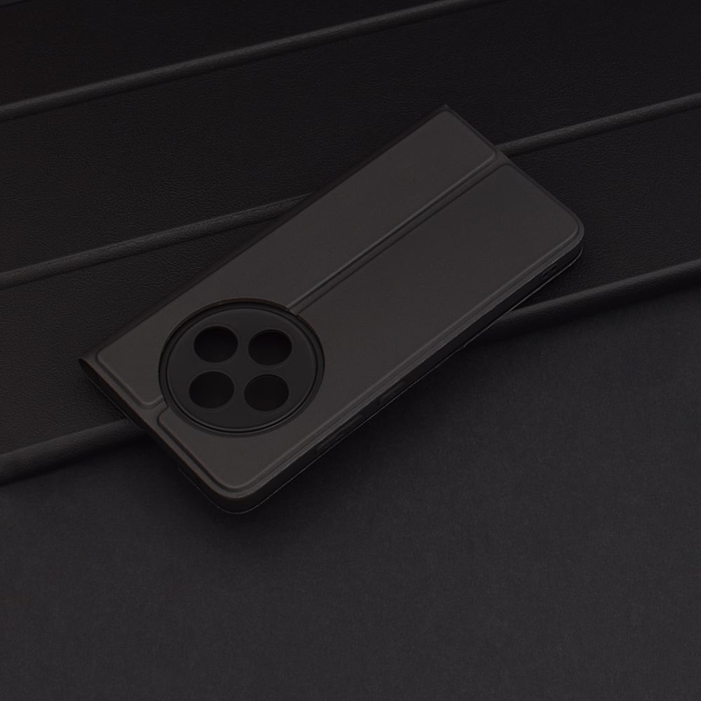 Husa tip carte Oppo Reno12 F 4G / Reno12 F 5G / Reno12 FS cu Flip Magnetic Negru MGT [2]