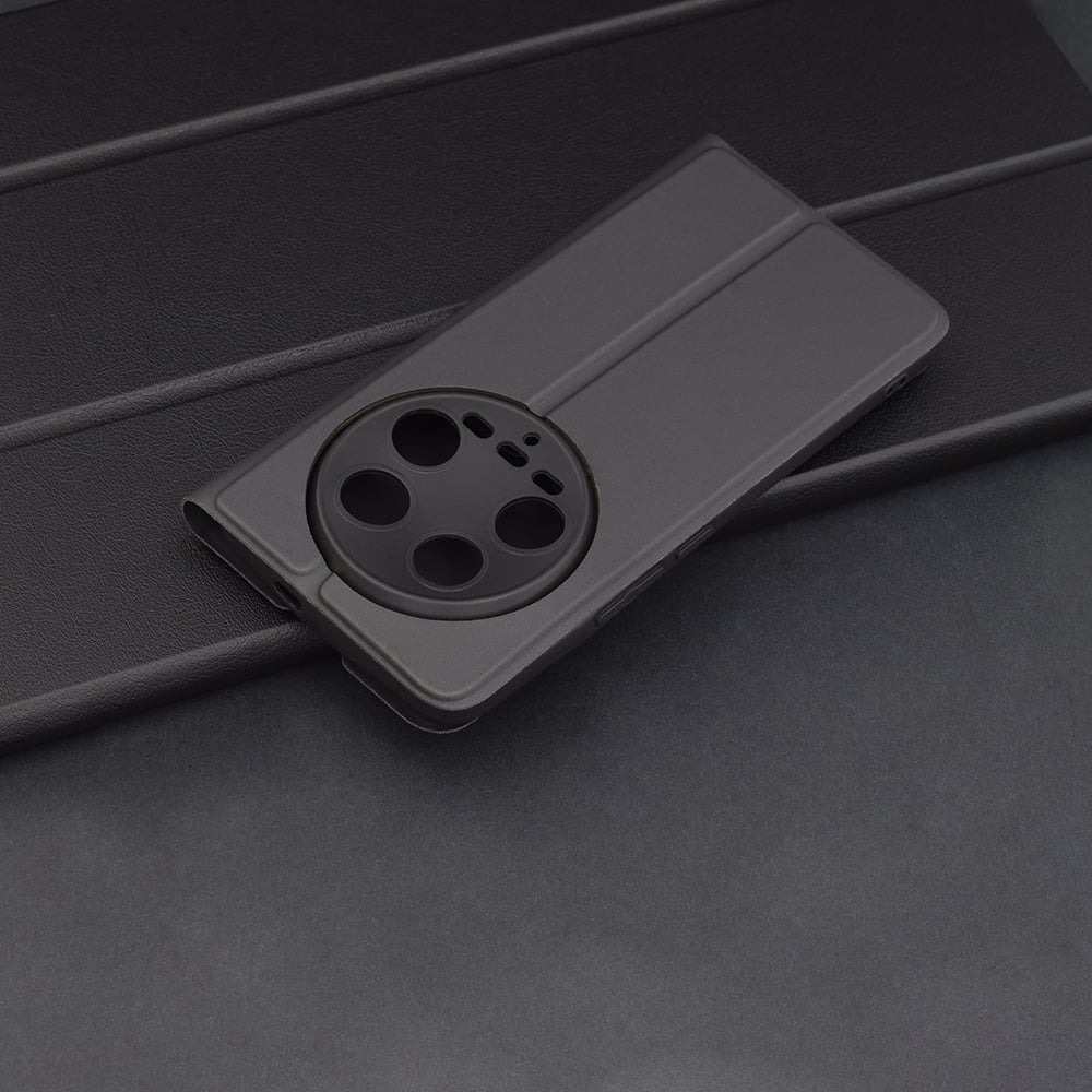 Husa tip carte Xiaomi 14 Ultra cu Flip Magnetic Negru MGT [2]