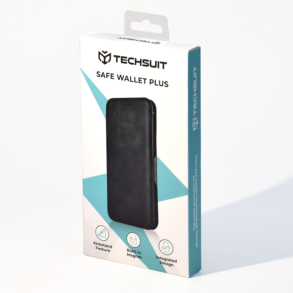 Husa Tip Carte Xiaomi Redmi 13C 4G / Poco C65  cu Flip Magnetic Negru TSWP [6]