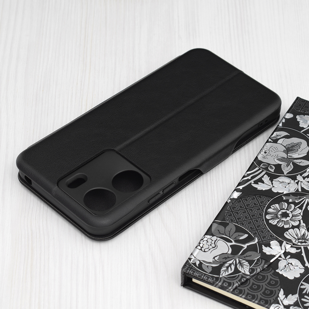 Husa Tip Carte Xiaomi Redmi 13C 4G / Poco C65  cu Flip Magnetic Negru TSWP [5]