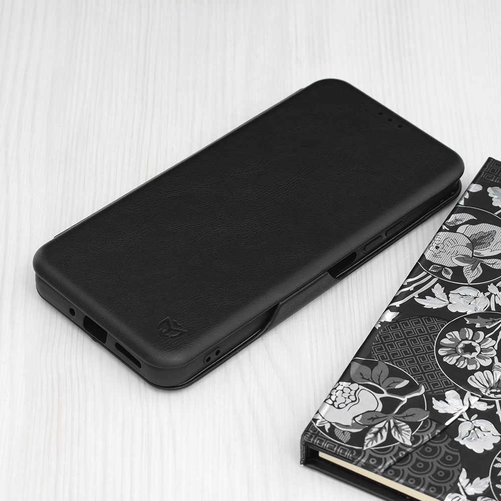 Husa Tip Carte Xiaomi Redmi 13C 4G / Poco C65  cu Flip Magnetic Negru TSWP [4]