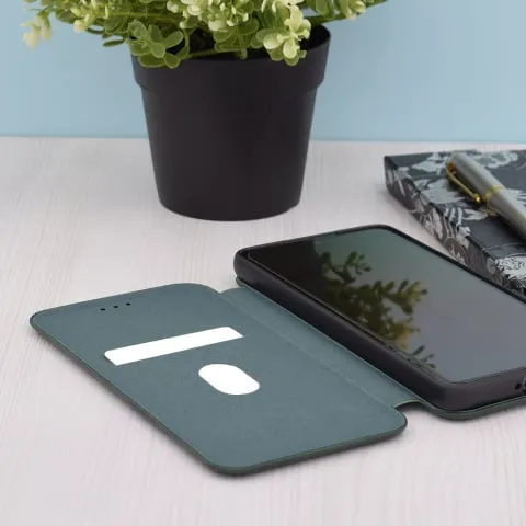 Husa Tip Carte Xiaomi Redmi Note 13 Pro+ 5G cu Flip Magnetic Verde TSWP [3]