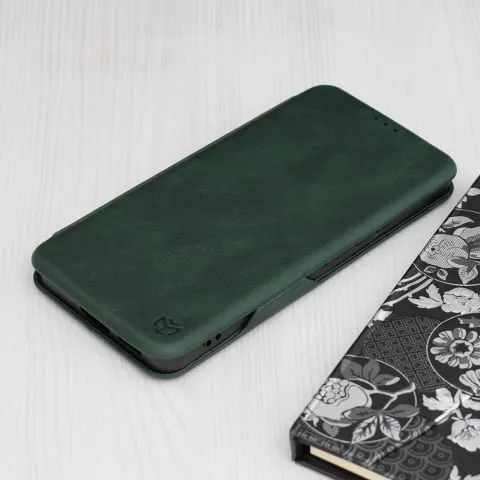Husa Tip Carte Xiaomi Redmi Note 13 Pro+ 5G cu Flip Magnetic Verde TSWP [4]