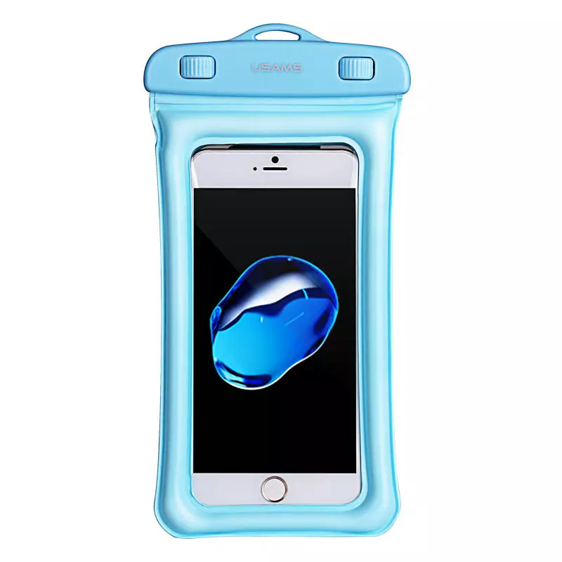 Husa Waterproof Subacvatica pentru telefon Universala Albastru USAMS [1]