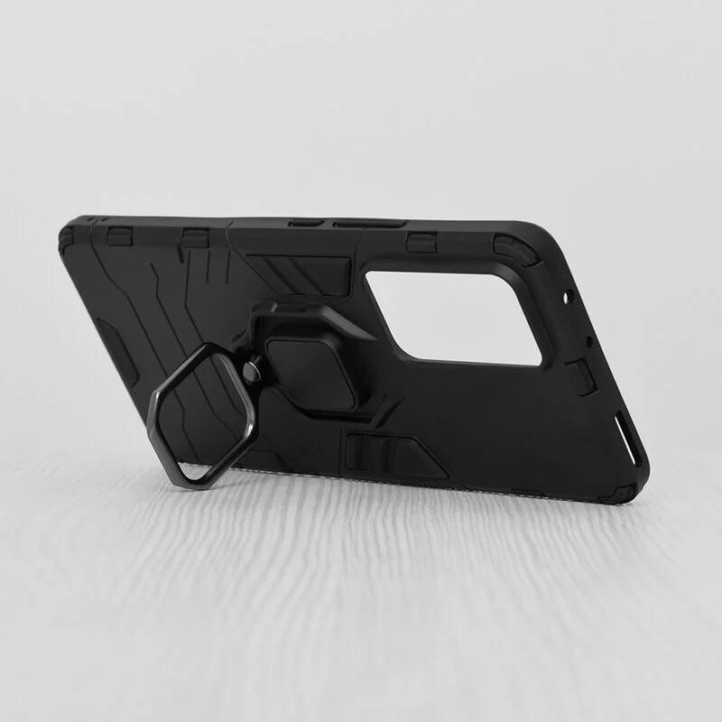 Husa Xiaomi 12 Antisoc cu Inel Negru Techsuit SS [3]