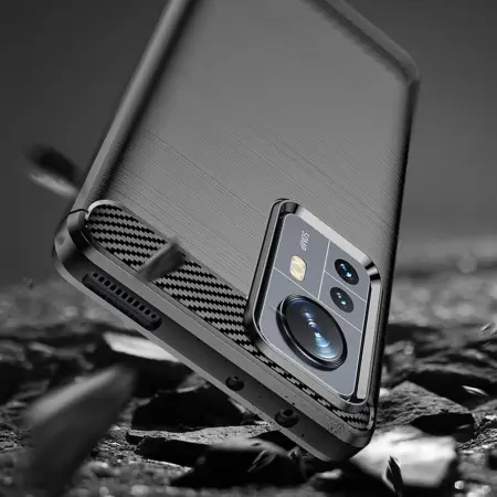 Husa Xiaomi 12 Carbon Negru Techsuit [2]