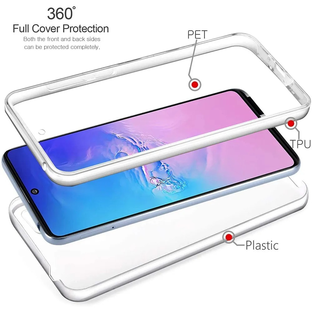 Husa Xiaomi Redmi 8 / 8A 360 Grade Silicon Fata Spate Transparenta [2]