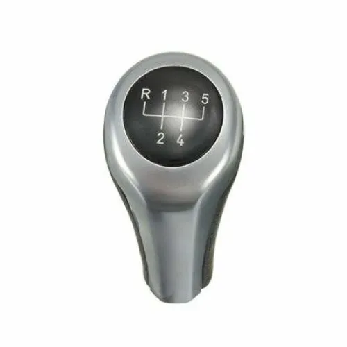 Nuca Schimbator Viteze BMW - 5 Trepte, Crom Mat/Negru, Clasica [3]
