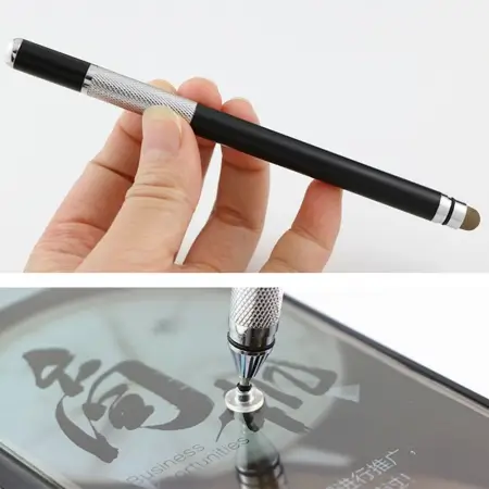 Pix pentru telefon / tableta Techsuit stylus pen 03 Negru [2]