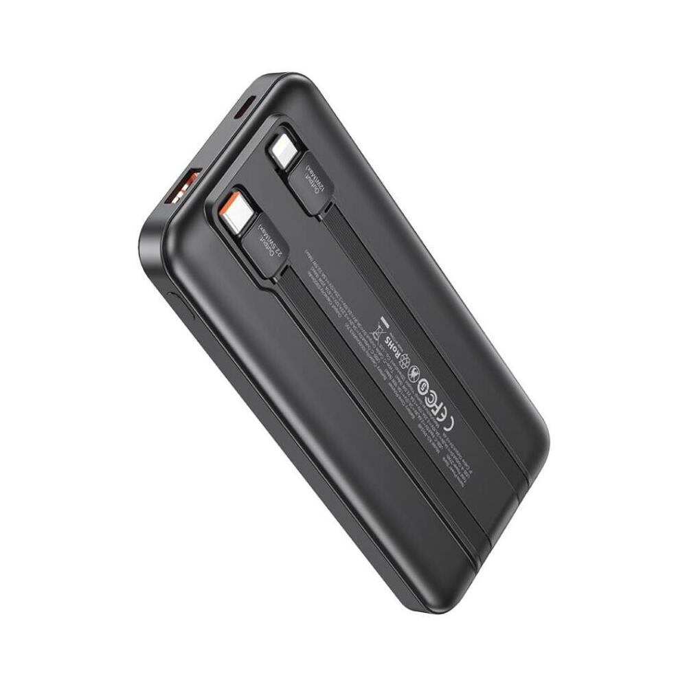PowerBank 10000 mAh PD/QC, USB-C & USB-A, Negru – XO [2]