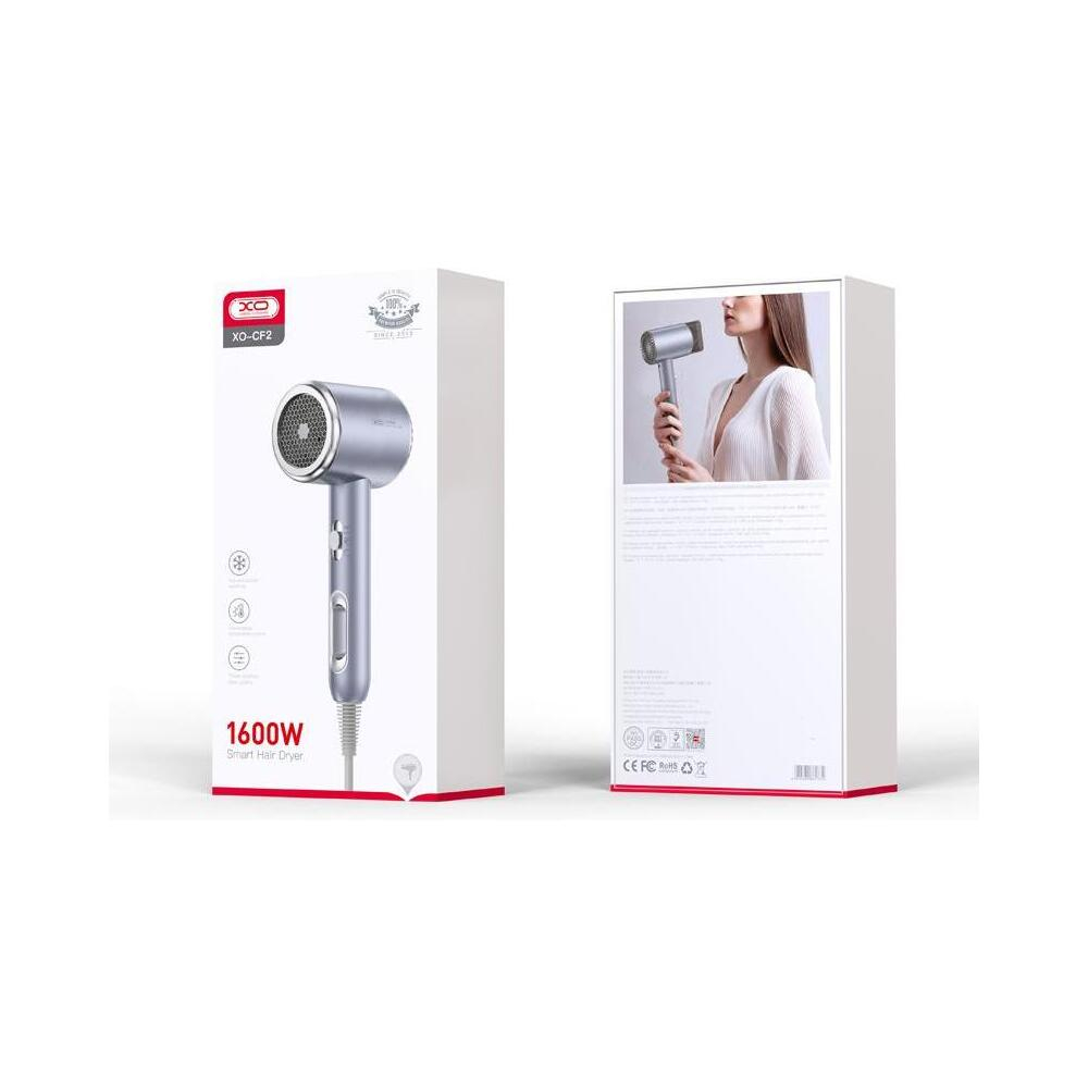 Uscător de Păr cu Control Temperatură și Ioni Negativi XO Smart CF2 [2]