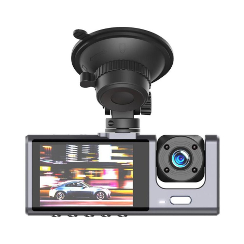 Cameră de Bord Inregistrare Full HD 1920 x 1080 Duală XO XJ03 Negru [2]