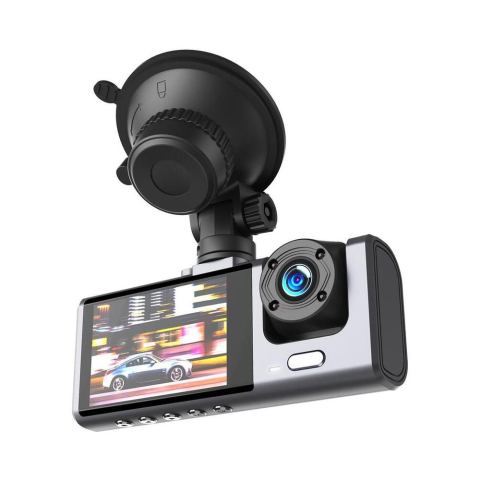 Camere de bord - Cameră de Bord Inregistrare Full HD 1920 x 1080 Duală XO XJ03 Negru