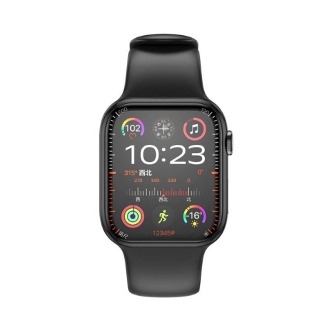 Gadgeturi - Ceas Smart Negru, Ecran 1.83” IPS TFT, Monitorizare Sănătate, Moduri Sport, IP56, Compatibil Android & iOS – XO M50 Pro