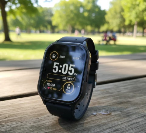 Ceas Smart Negru, Ecran AMOLED, Apeluri Bluetooth, Monitorizare Puls & Oxigen, IP67, Încărcare Wireless – XO J10 [2]