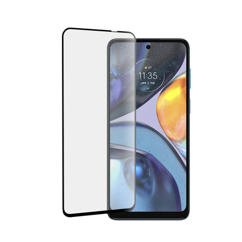 Folii Motorola - Folie Motorola Moto G22 sticla securizata Mocolo Neagra