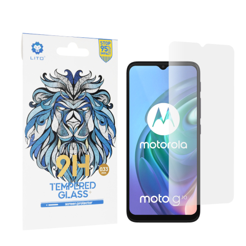 Folii de Protectie Telefoane - Folie sticla Motorola Moto G10 / G20 / G30 / G9 Play / E7 Plus Transparenta Lito 2.5D Tempered Glass 9H