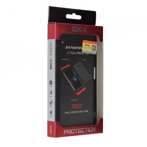 Husa +Folie Huawei P40 360 Grade Antisoc Fata Spate Negru GKK [1]