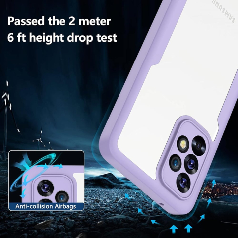 Husa Xiaomi 14 Ultra 360 grade silicon TPU transparenta Roz [7]