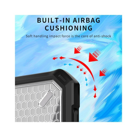 Husă Antisoc iPhone 13 Pro cu Inel Rotativ 180°, Suport Stand, Protecție Cameră 1.3 mm, Mov – Techsuit HNCB [4]