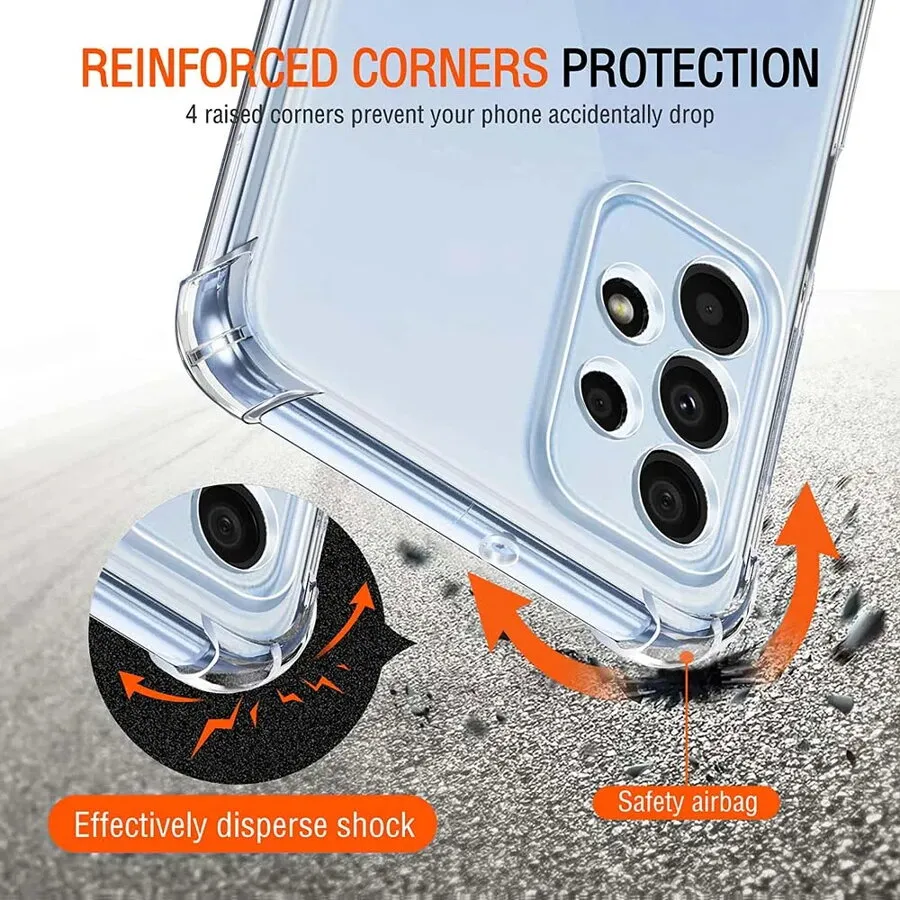 Husa antisoc Samsung Galaxy A23 4G / A23 5G silicon transparent TSHP [1]