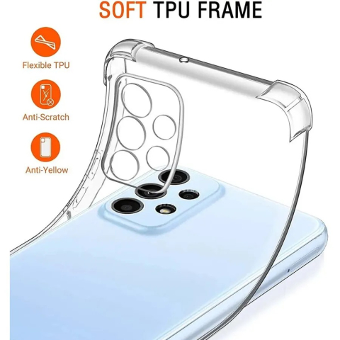 Husa antisoc Samsung Galaxy A23 4G / A23 5G silicon transparent TSHP [2]