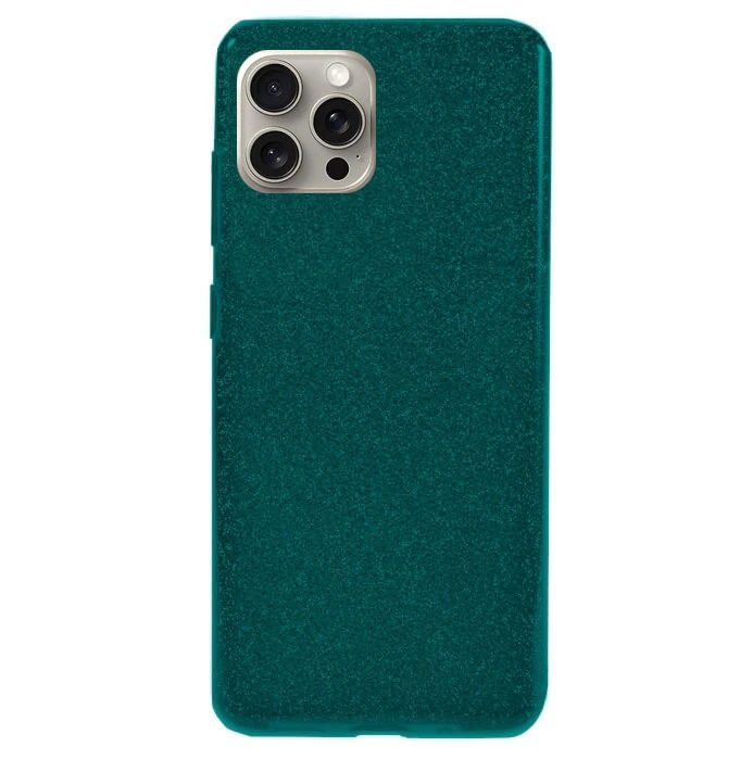 Huse iPhone - Husa Apple iPhone 11 Pro Sclipici Dark Green Silicon