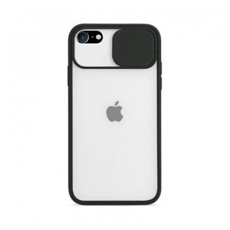 Husa Apple iPhone 7 / 8 / SE 2020 Negru Silicon Antisoc Kia