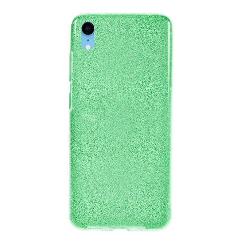 Huse iPhone XR - Husa Apple iPhone XR Sclipici Carcasa Spate Verde Silicon TPU