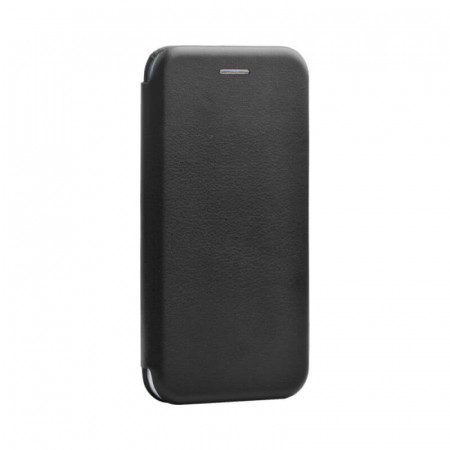 Husa Flip Samsung A51 Tip Carte Magnetica Negru Fit [0]