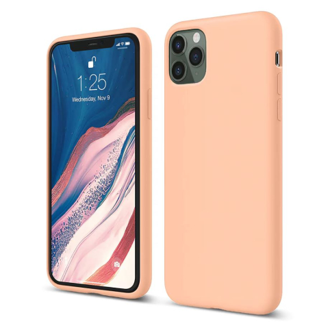 Accesorii telefoane - Husa iPhone 11 Pro 2019 Roz Silicon Slim protectie Carcasa