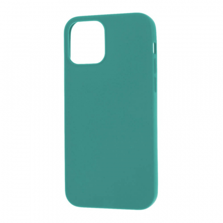 Husa iPhone 12 Mini Dark Green Silicon Slim protectie Carcasa [2]
