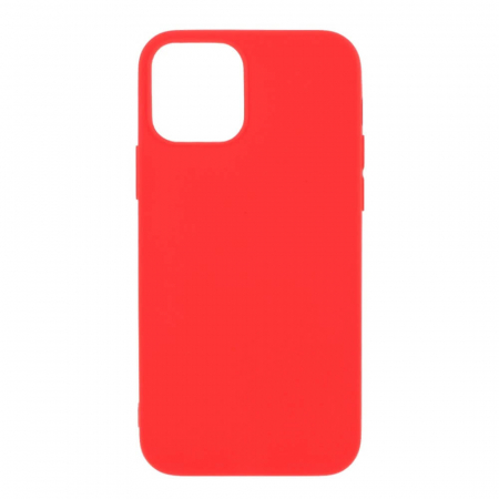Husa iPhone 12 Mini Rosu Silicon Slim protectie Carcasa [0]