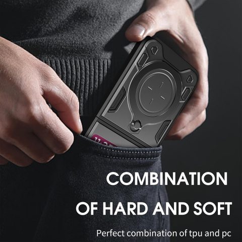 Husa Motorola Razr 50 Antisoc cu Protectie Camera Negru TCGP [3]