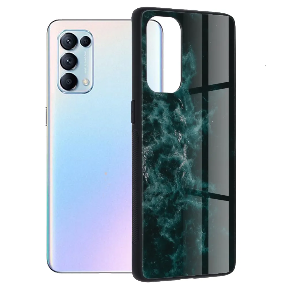 Huse Telefoane - Husa Oppo Reno5 Pro 5G Antisoc Personalizata Nebuloasa Albastra Glaze