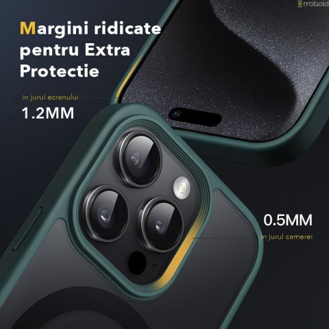 Husa Antisoc Samsung Galaxy S23 Ultra MagSafe Incarcare Wireless Mov Deschis HFMS [2]