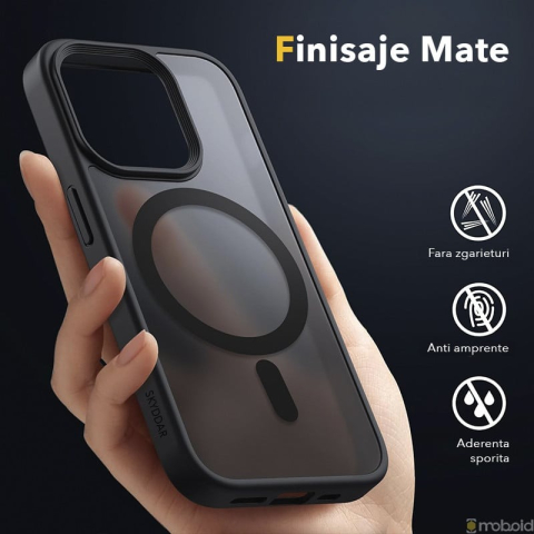 Husa Antisoc Samsung Galaxy S23 Ultra MagSafe Incarcare Wireless Mov Deschis HFMS [3]