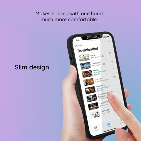 Husa Samsung Galaxy A05s 360 grade silicon TPU transparenta Mov [1]