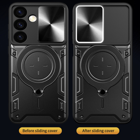 Husa Samsung Galaxy A16 4G / A16 5G Antisoc cu Protectie Camera Albastru TCGP [3]