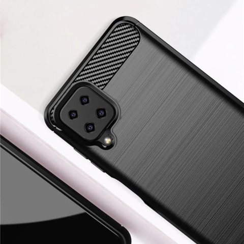 Husa Samsung Galaxy A22 4G Carbon Negru Techsuit [3]