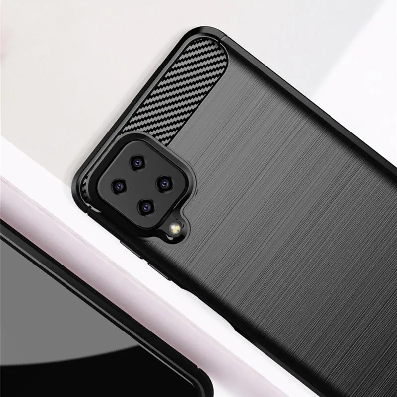 Husa Samsung Galaxy A22 4G Carbon Negru Techsuit [3]