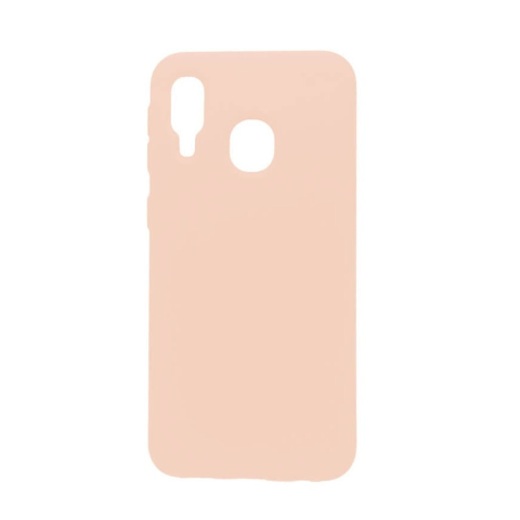 Huse Samsung Galaxy A40 2019 - Husa Samsung Galaxy A40 Roz Silicon Slim protectie Premium Carcasa