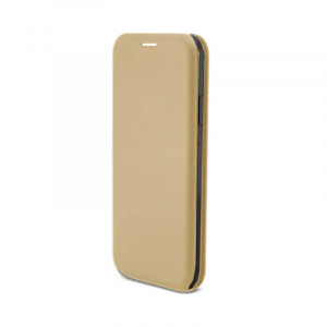Husa Samsung Galaxy A71 2020 Gold Tip Carte /Toc Flip din Piele Ecologica Portofel cu Inchidere Magnetica Auriu [1]