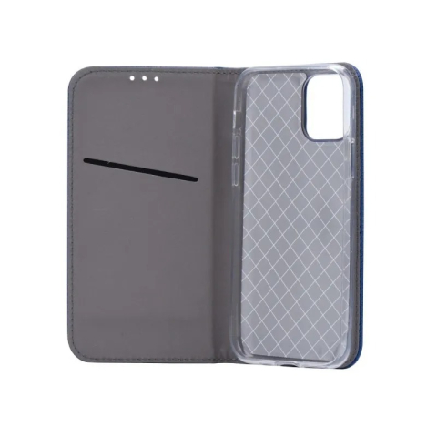 Husa Samsung Galaxy M51 Tip Carte Flip Cover Smart Albastru [2]